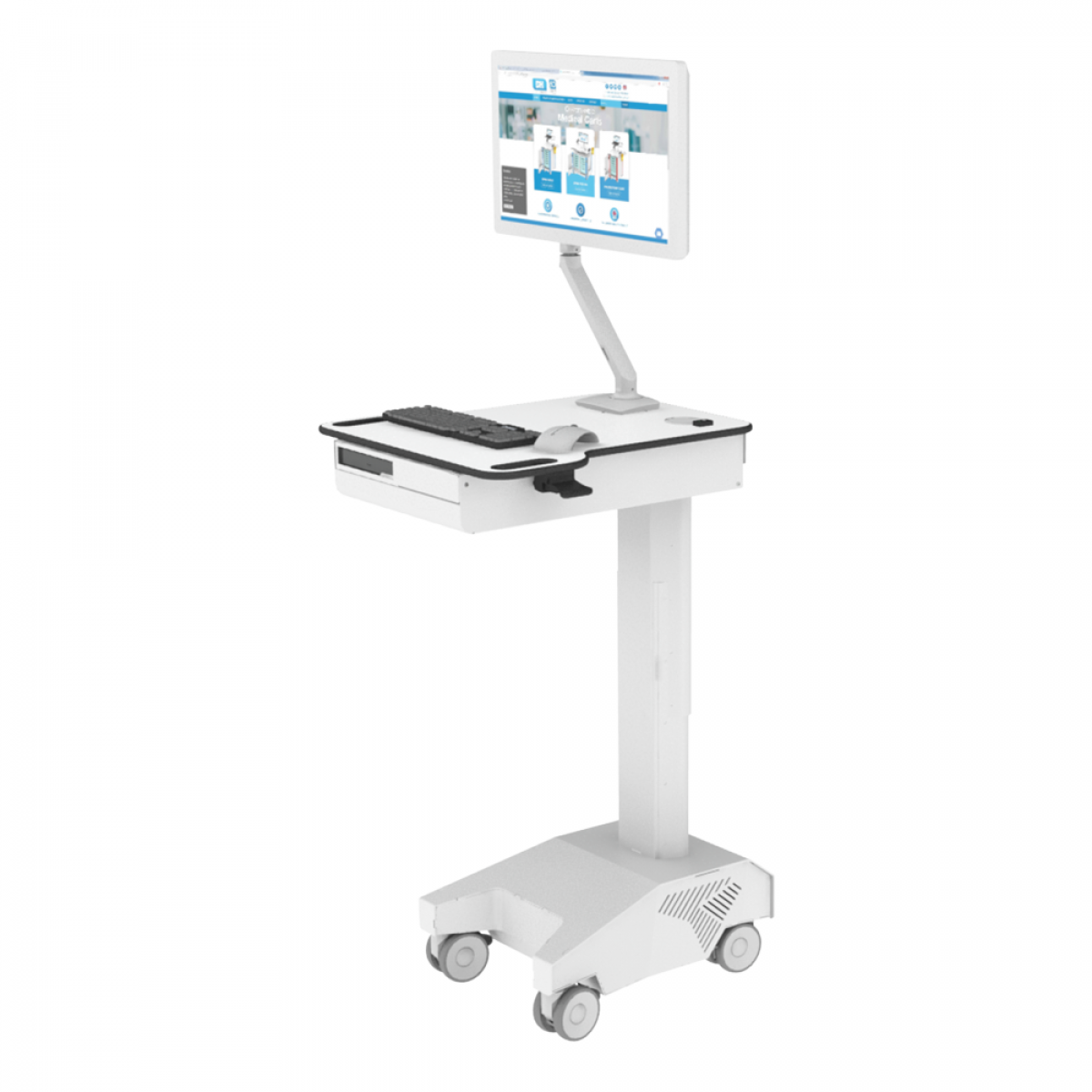 Dalen Healthcare's powered medical cart: the Workstation on Wheels