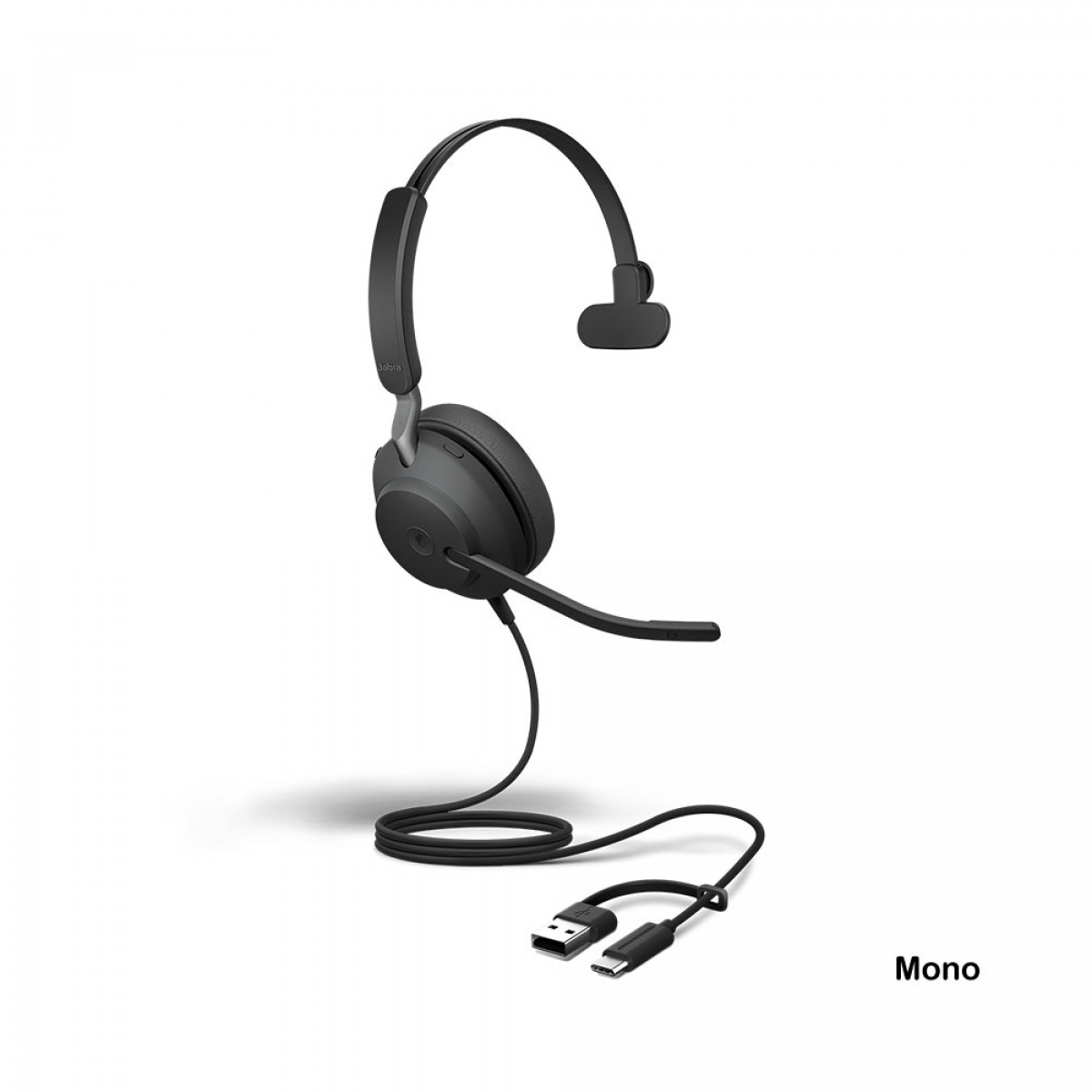 Jabra Evolve2 40 SE | MS Teams compatible | mono headset