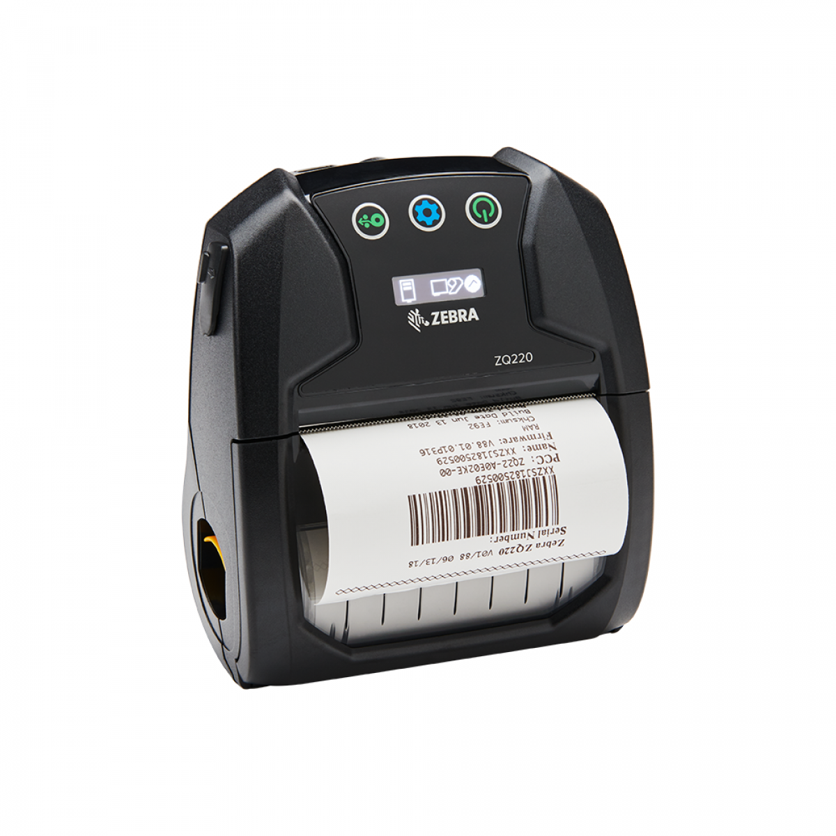 Zebra ZQ220 mobile printer with media