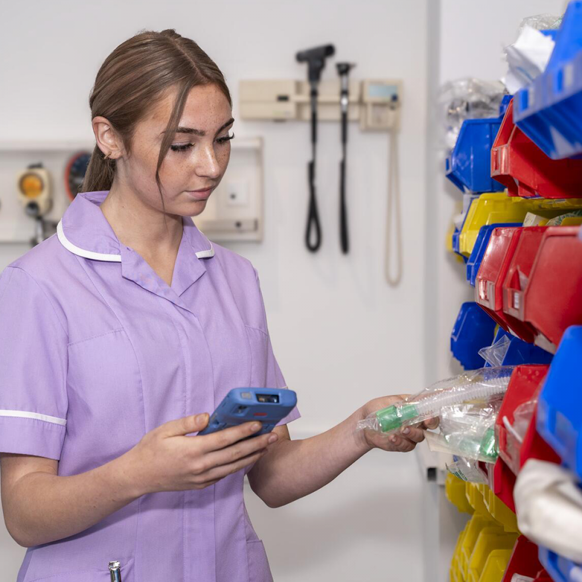 Zebra HC20/HC50 barcode scanning healthcare supplies