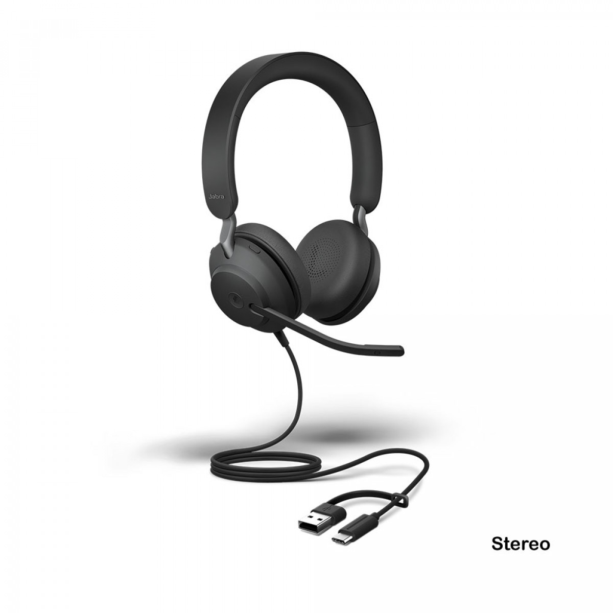Jabra Evolve2 40 SE | MS Teams compatible | stereo headset