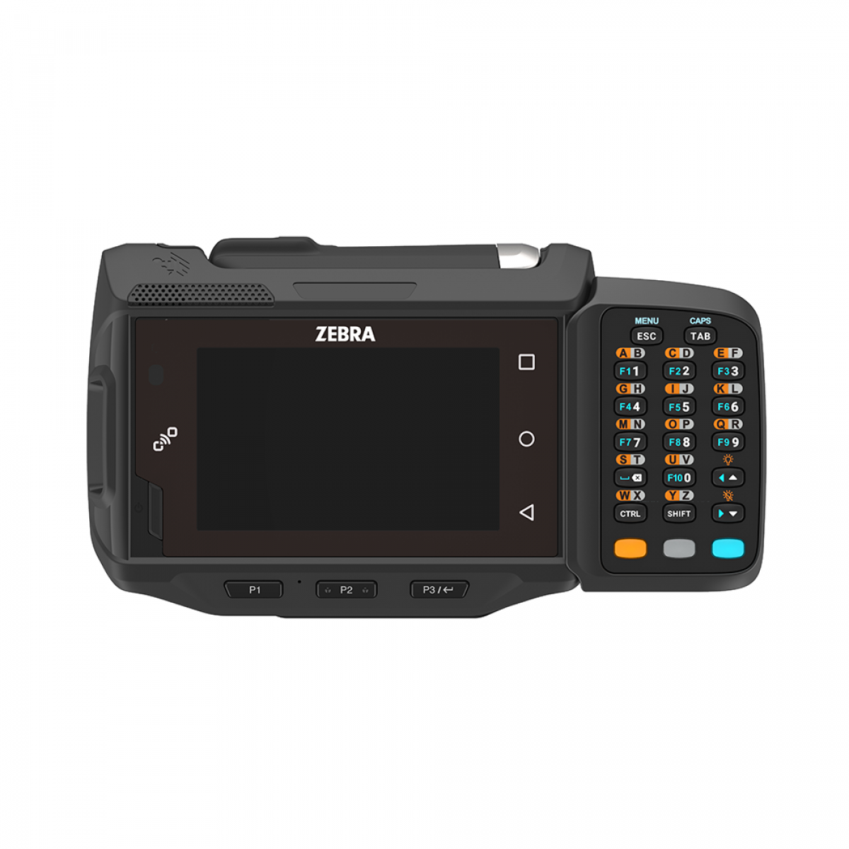 Zebra WT6000 wearable device with touch screen and keypad