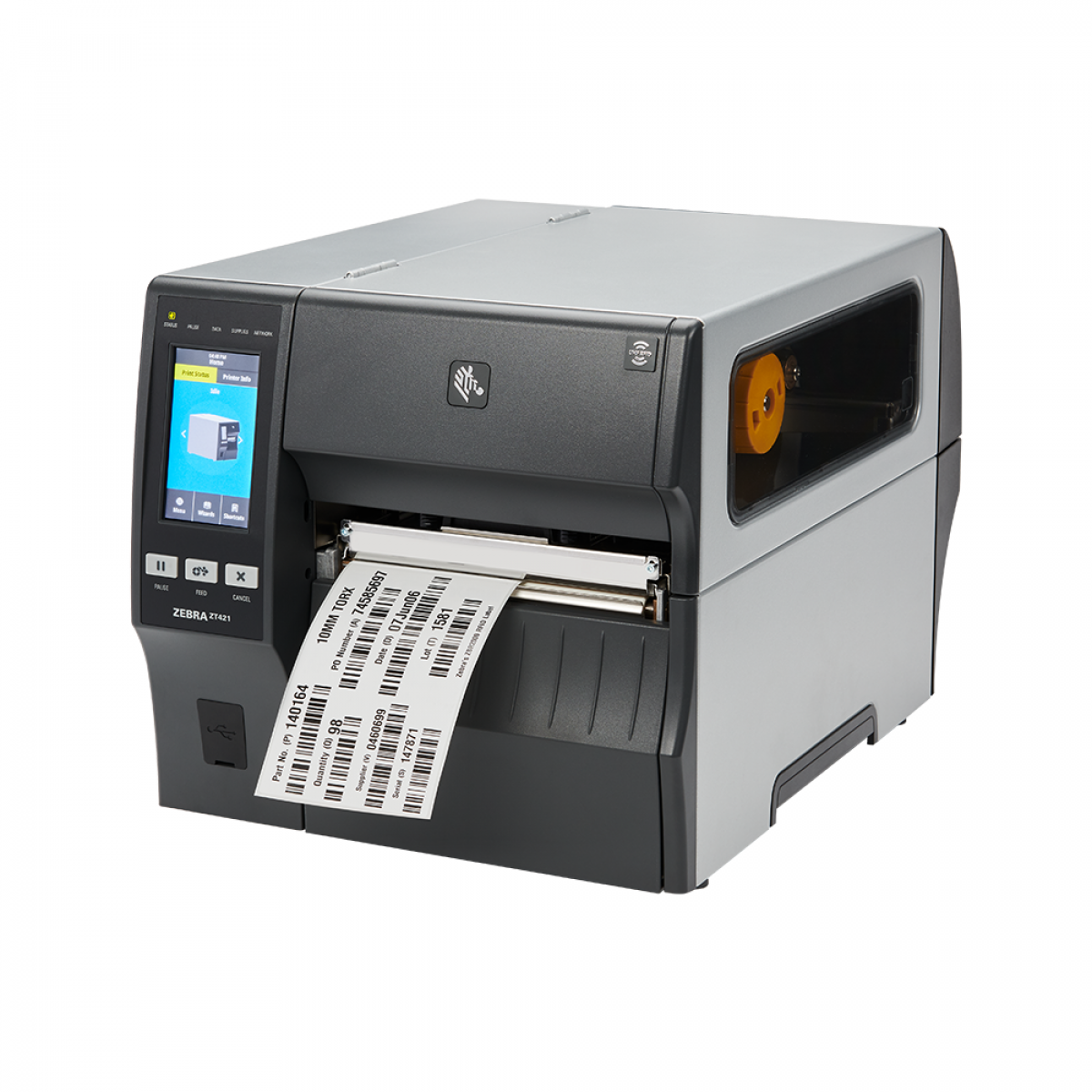 ZT400 Series - Zebra ZT421  industrial rfid tag & barcode label printer