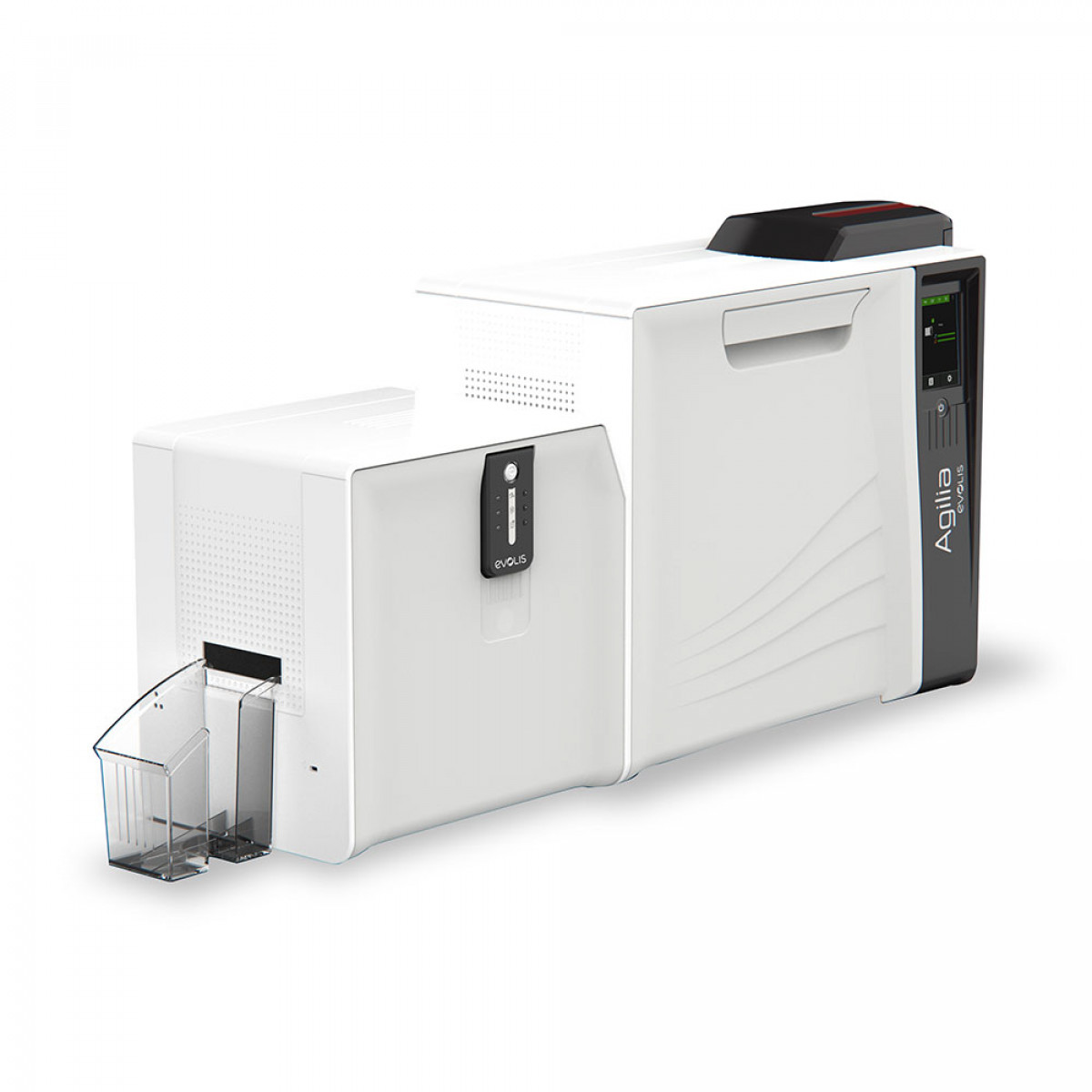 Evolis Agilia ID Card Printer with 200 card feeder
