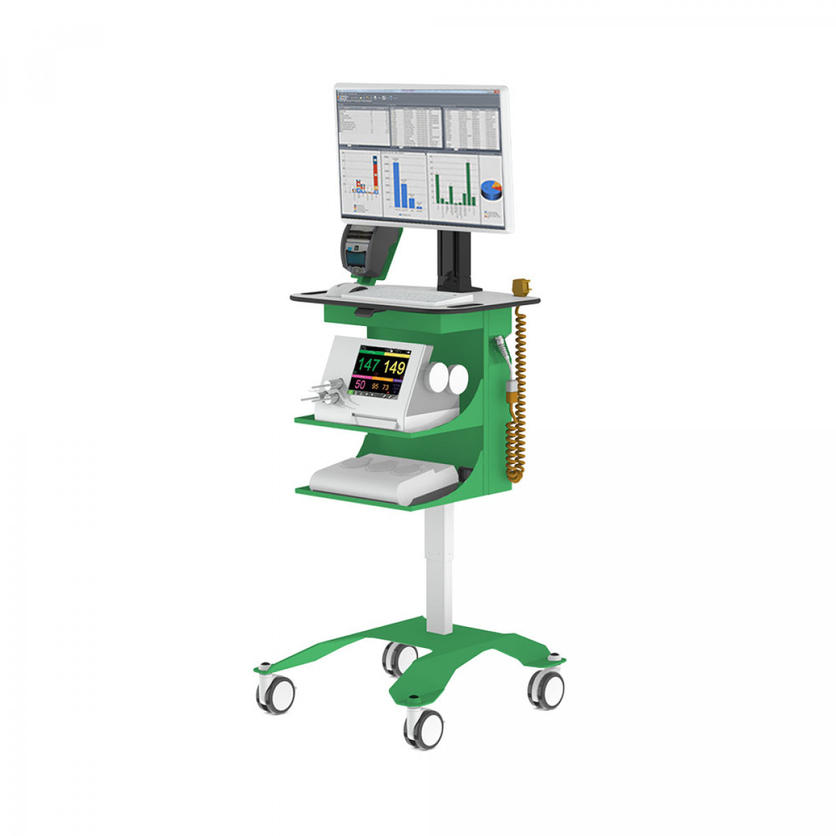 Dalen Healthcare - Green Maternity Cart