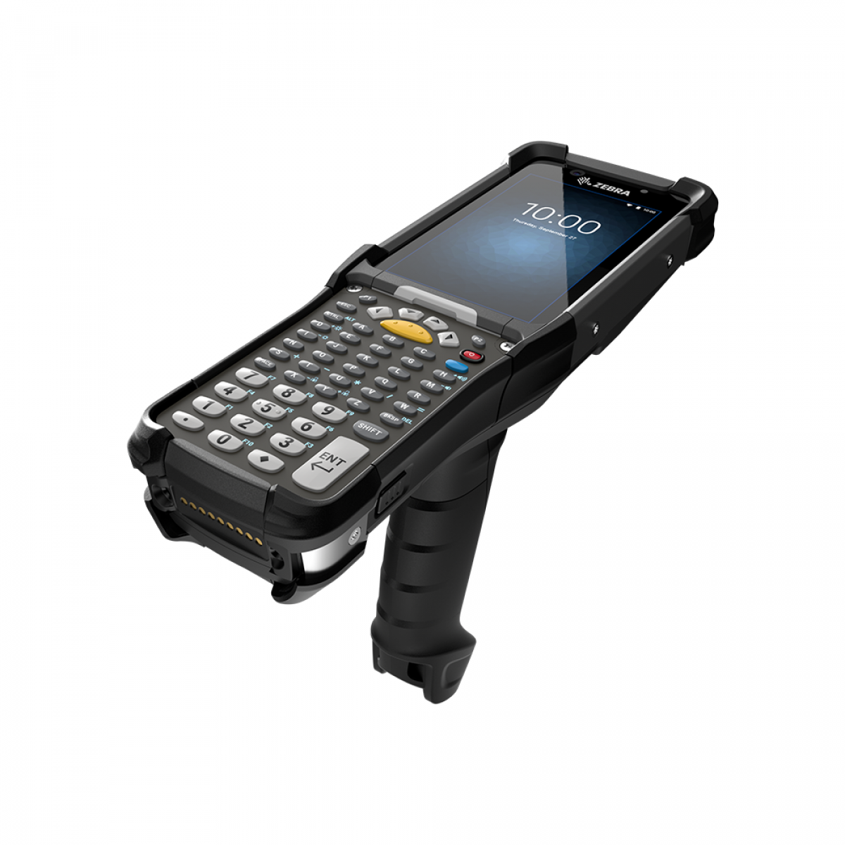 Zebra MC9300 handheld mobile computer with pistol grip