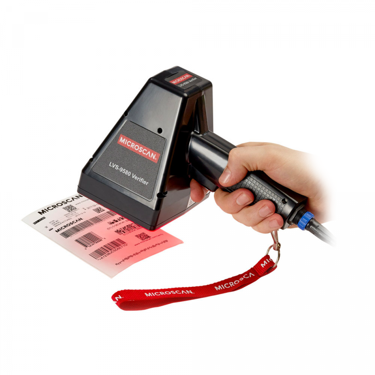 Microscan LVS-9850 portable barcode verification system