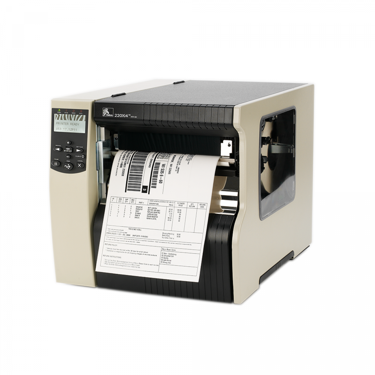 Zebra 220xi4 high performance industrial printer