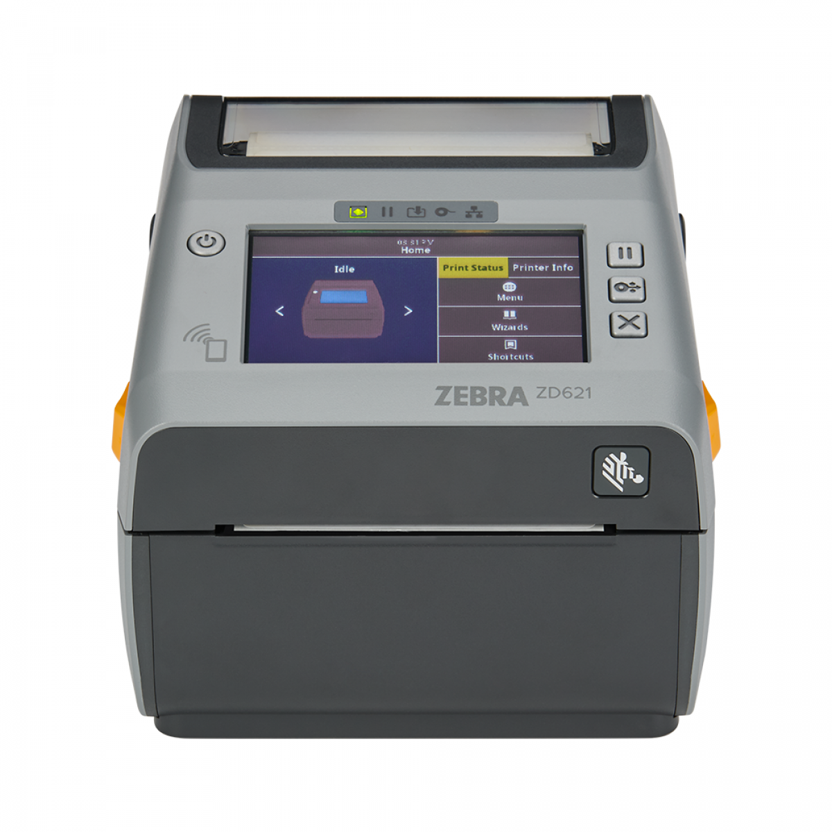 Zebra ZD621d desktop label printer with colour display