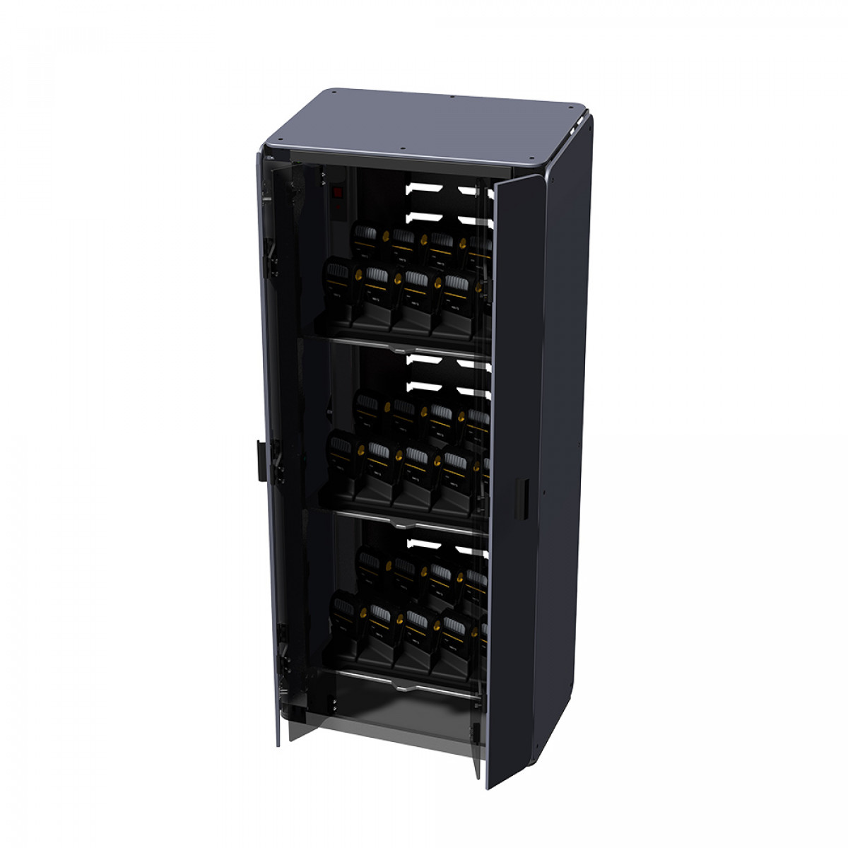 Zebra intelligent cabinet - storage for zq320 mobile printers