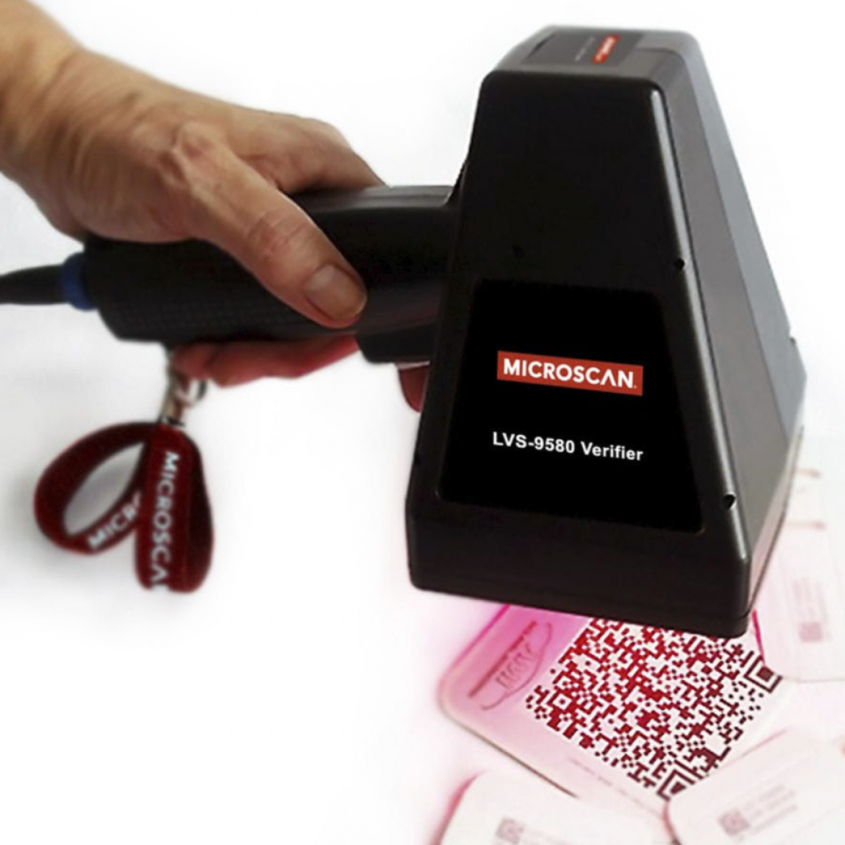 Microscan LVS-9850 portable barcode verifier