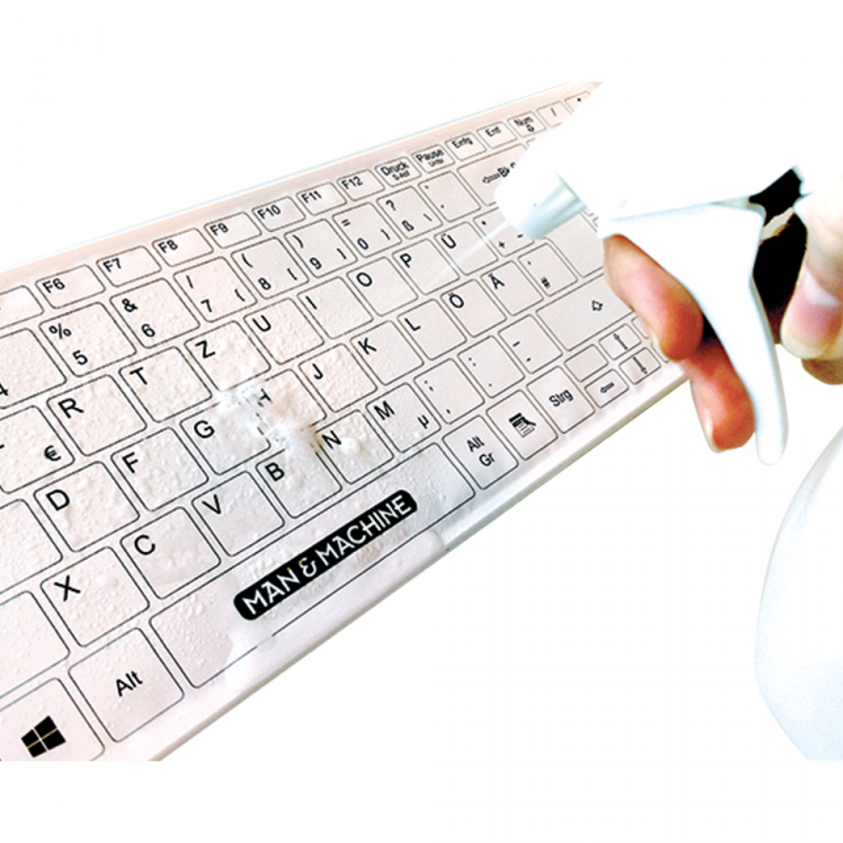 Disinfectable keyboard for hospitals - Man & Machine - Its Cool Flat Keyboard