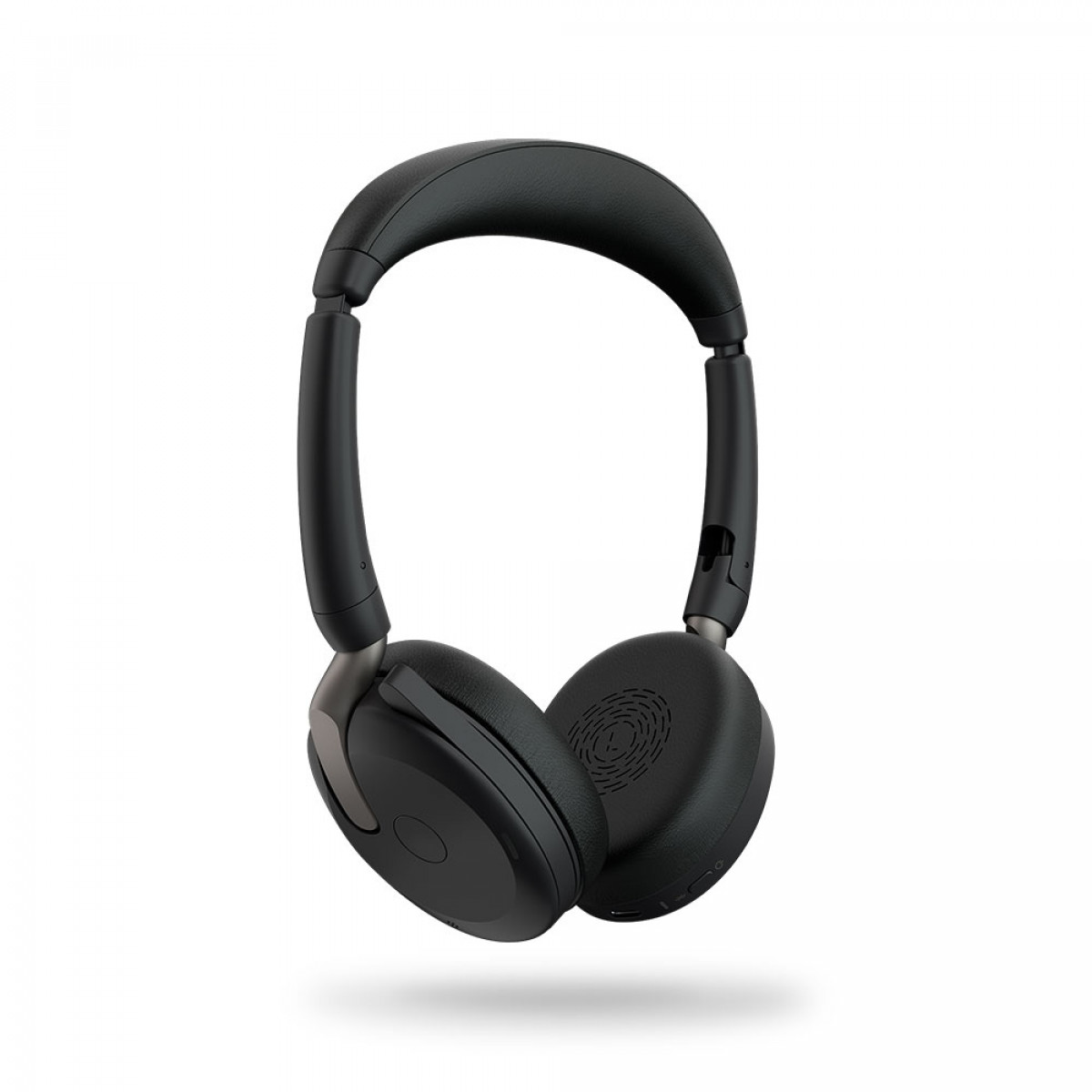 Jabra Evolve2 65 Flex headset with hideaway microphone & boom arm