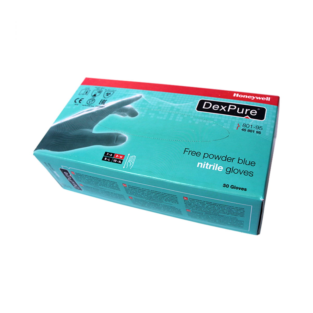 Honeywell Dexpure nitrile gloves: EN ISO 3745 rated