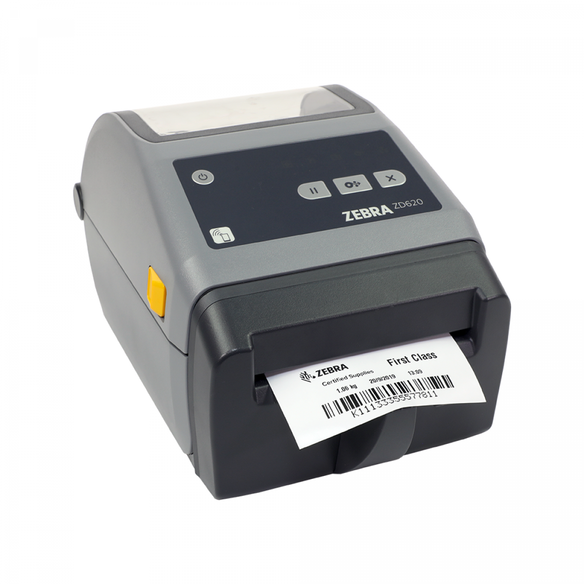 Zebra ZD620 thermal transfer printer & linerless media