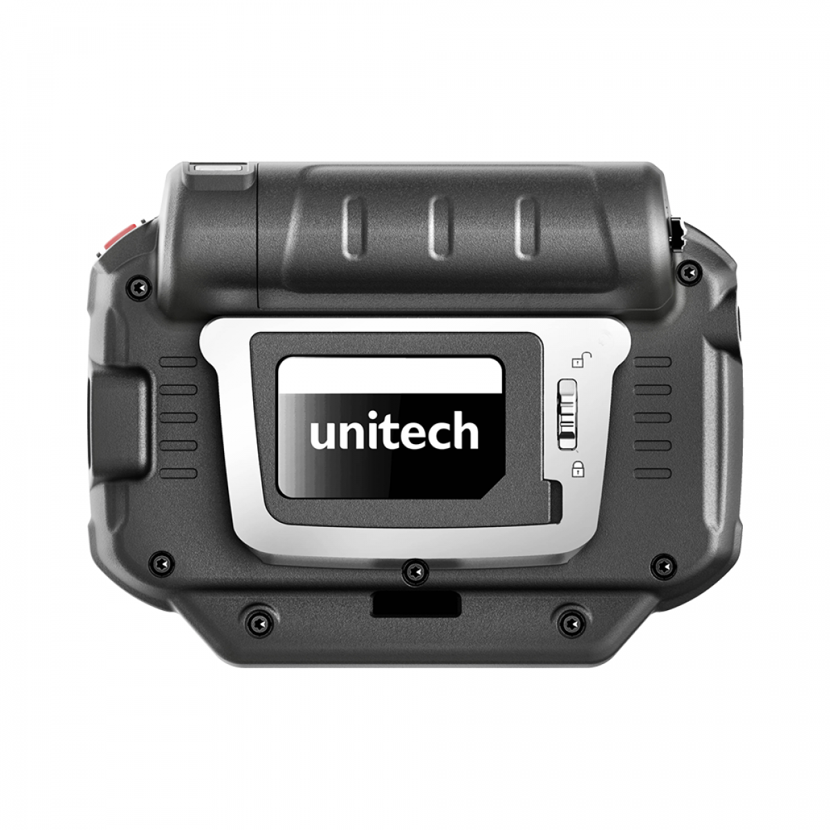 Unitech WD100 for smart hands-free data capture (back view)