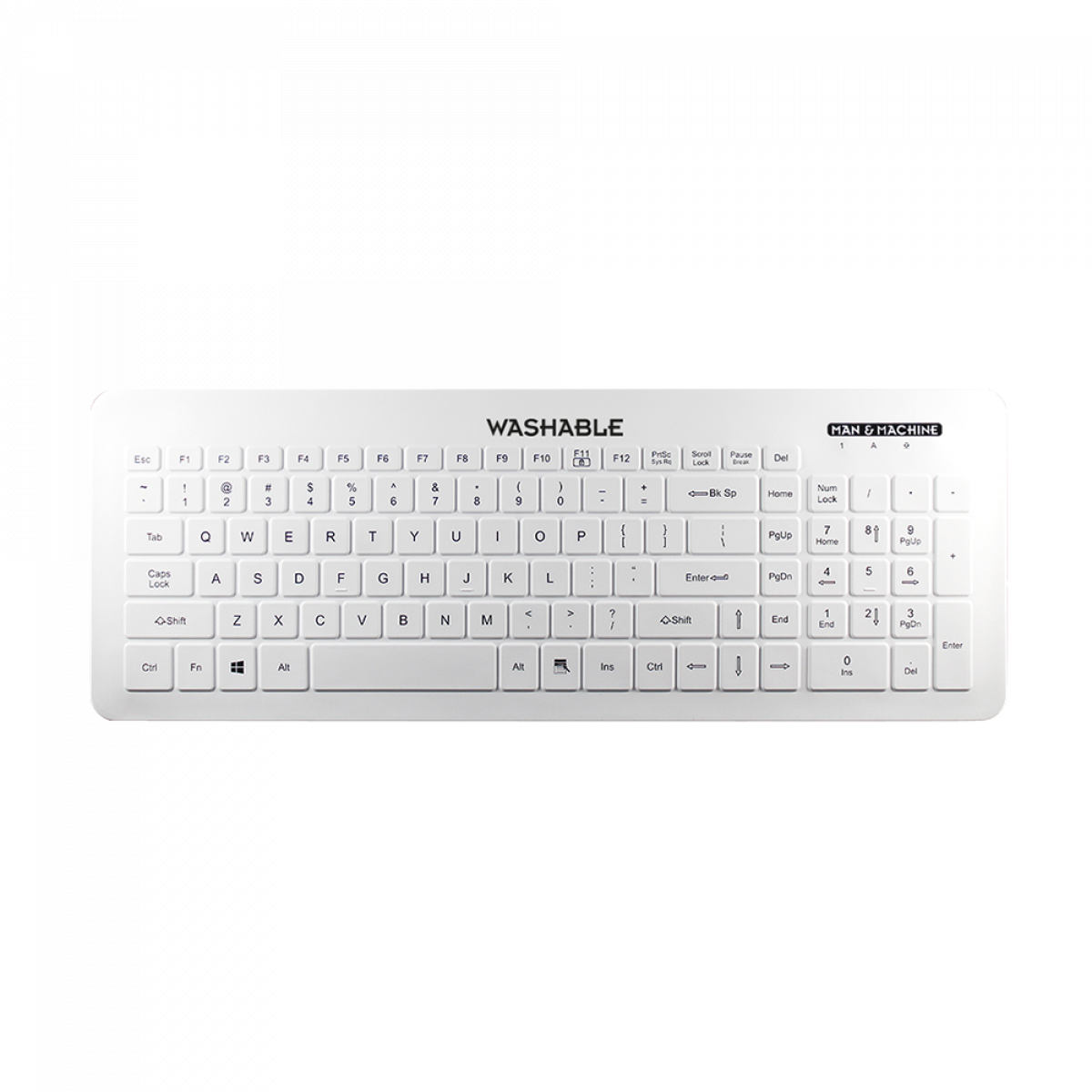 Man & Machine: Very Cool Flat Keyboard - Washable