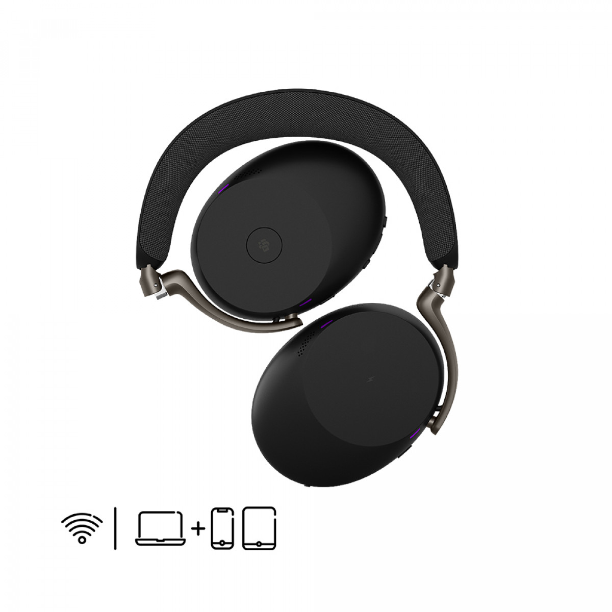 Jabra Evolve3 85 - foldable headset design