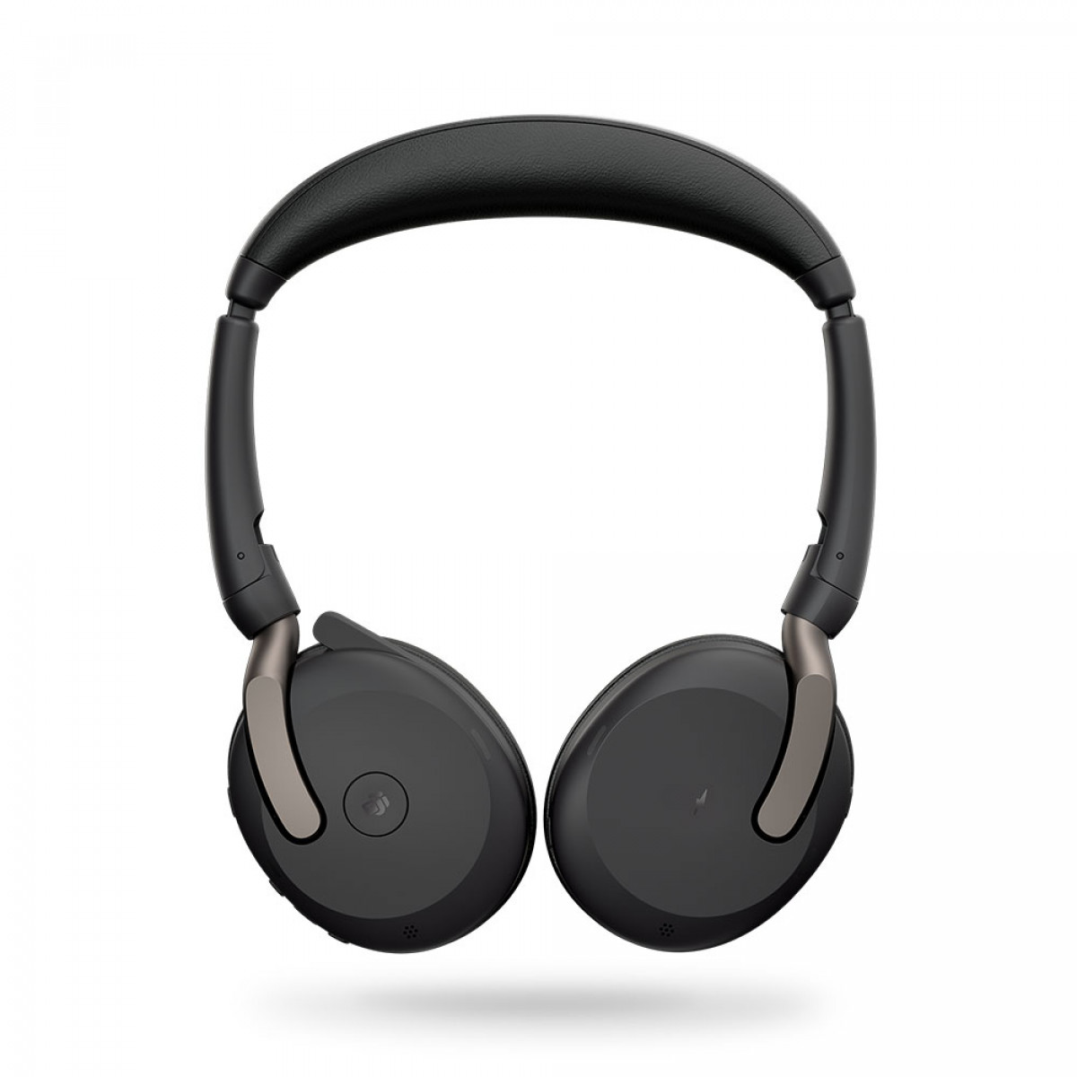 Jabra Evolve2 65 Flex headset with rotated earcups