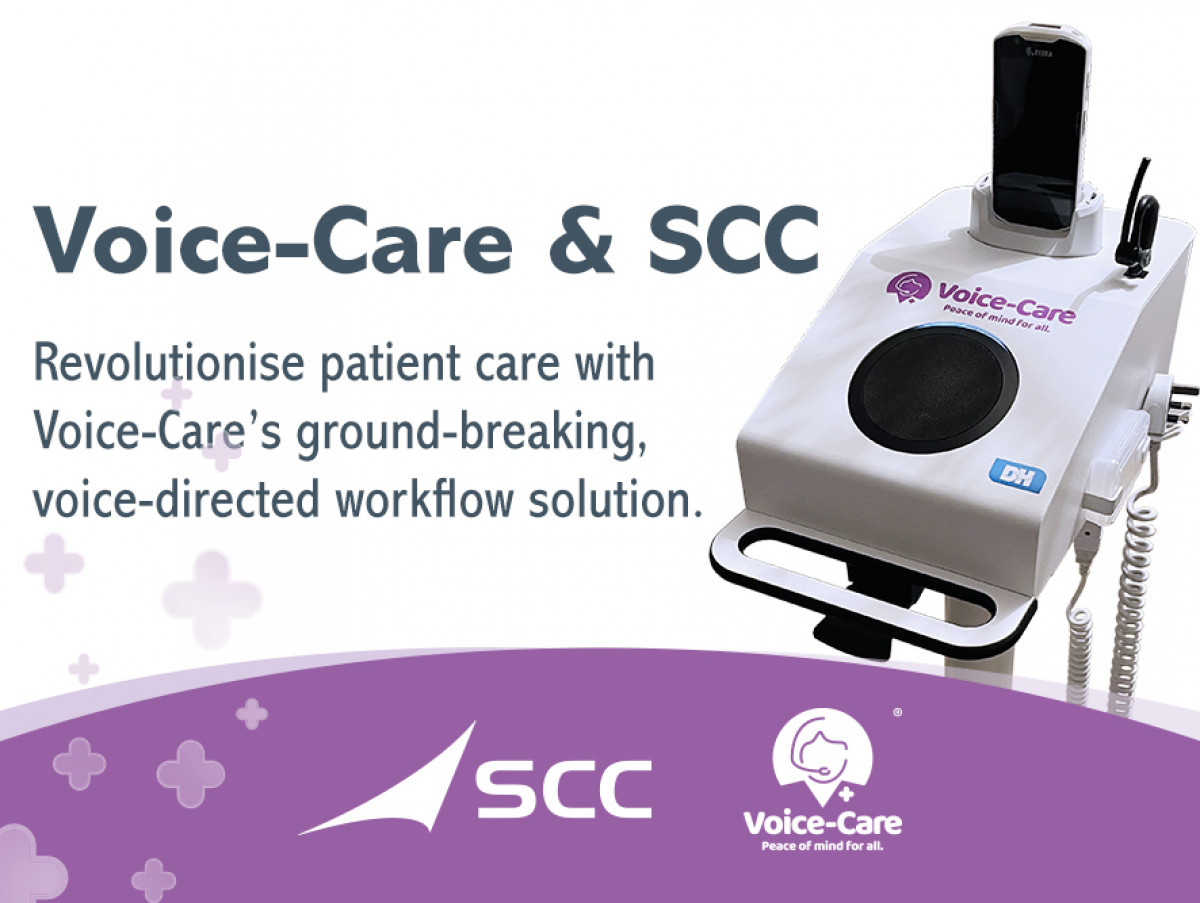 Voice-Care and SCC Announce Partnership to Deliver Ground-Breaking Voice-Directed Digital Workflow Technology into the Healthcare Sector