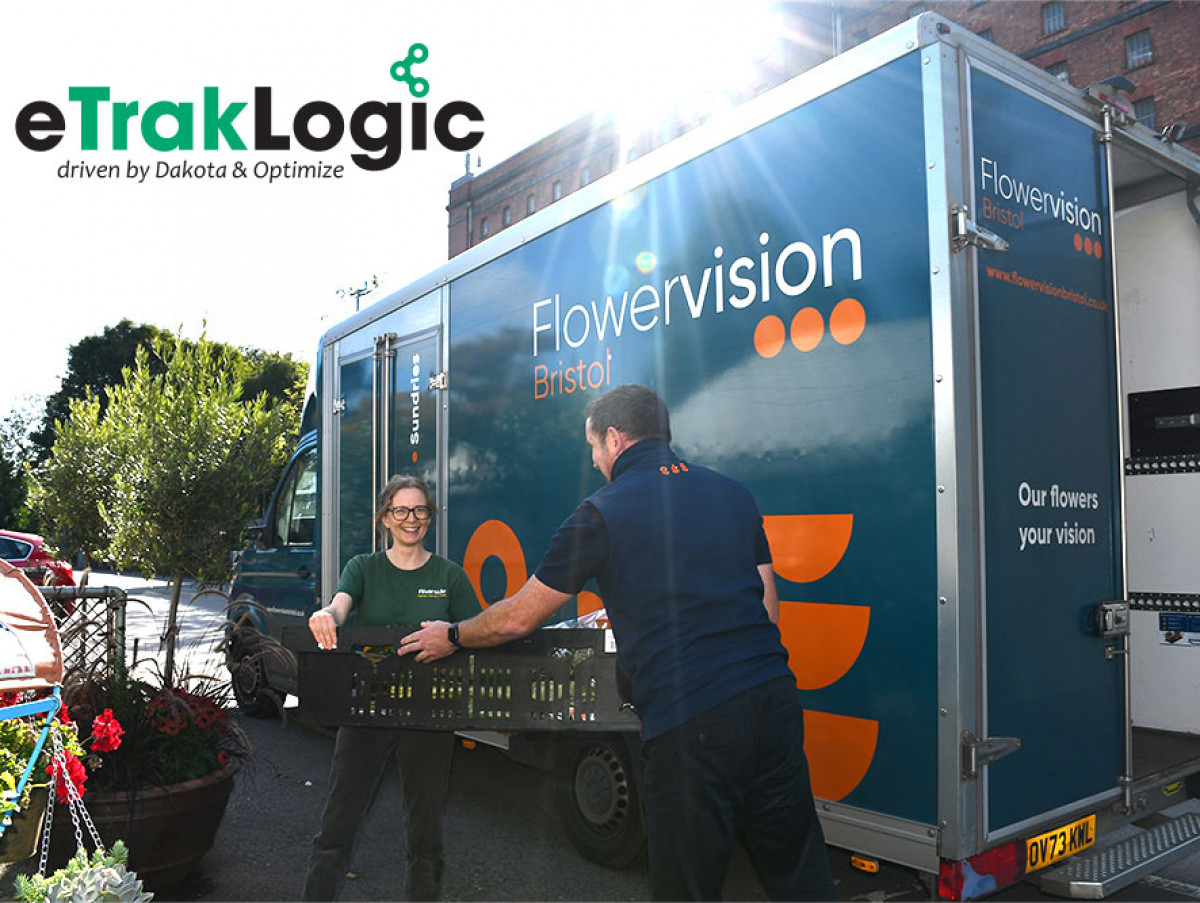 Route Optimisation and Customer Service Provision are Flourishing for Flowervision thanks to New & Improved eTrakLogic® Solution from Dakota