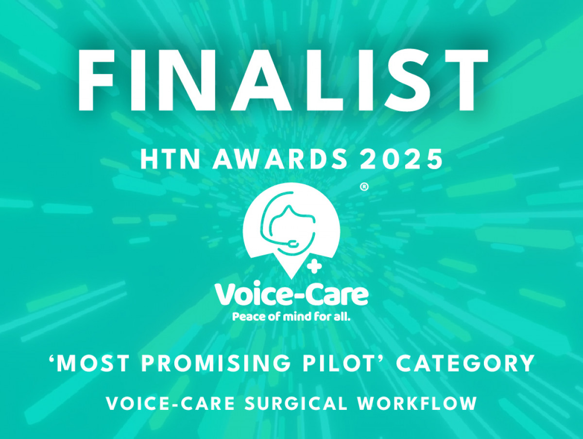 Voice-Care® Selected as a Finalist in the ‘Most Promising Pilot’ Category in the Health Tech Awards 2025 for its Surgical Workflow Application