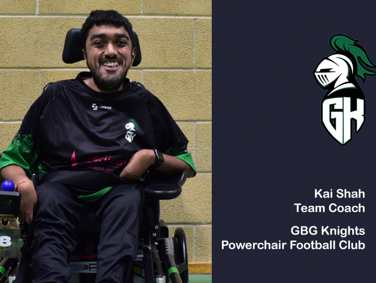 Exclusive Interview with Kai Shah, Team Coach for GBG Knights Powerchair Football Club