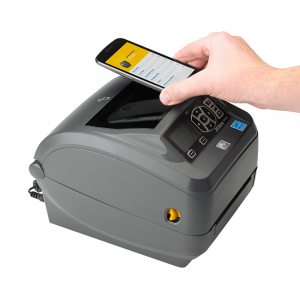 Zebra ZD500R RFID Printer mobile tap & pair