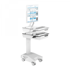 Dalen Healthcare's height adjustable Workstation on Wheels