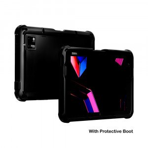 Zebra ET401 RFID tablet with protective boot