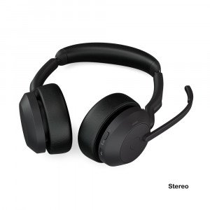 Wireless Jabra Evolve2 55 stereo headset