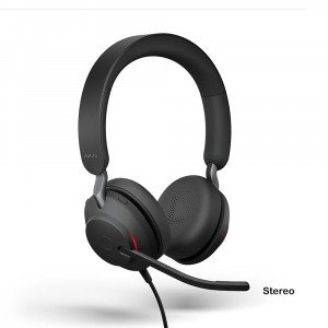 Jabra Evolve2 40 SE headset with Busylight