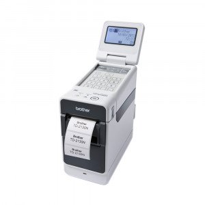 Brother TD-2130N Wristband printer with LCD display