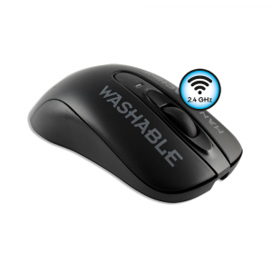 Black wireless C mouse