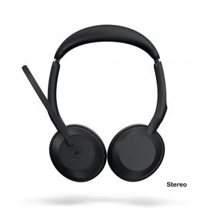 Wireless Jabra Evolve2 55 headse with foldable earcups