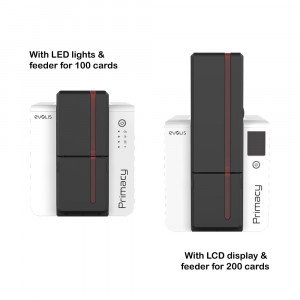 Evolis Primacy 2 - Offering card feeder and display or control panel options