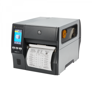 Zebra ZT421 printer with Z-Slip wide format labels
