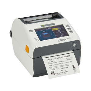 Zebra ZD621tt-HC healthcare pprinter with IV bag label