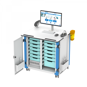 Dalen Healthcare's OmniCart Duo secure medical trolley & storage